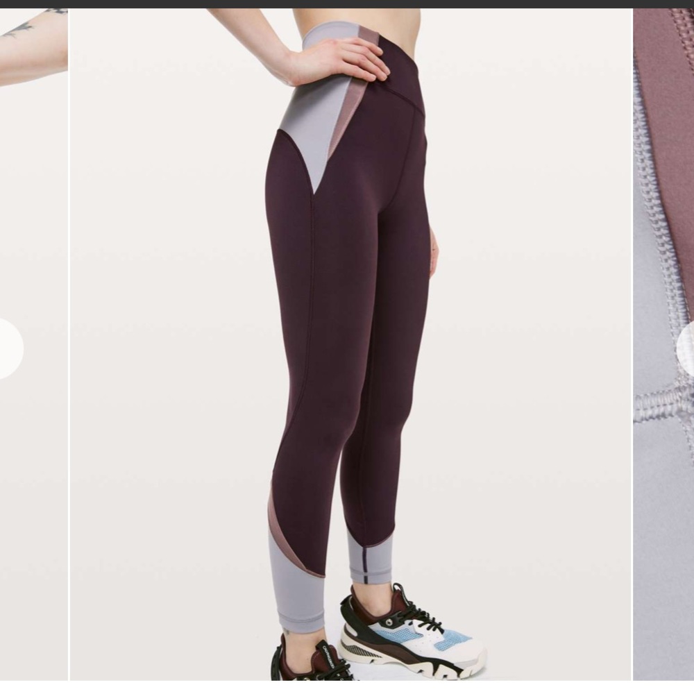 Lululemon In Movement Tight 25" *Blocked